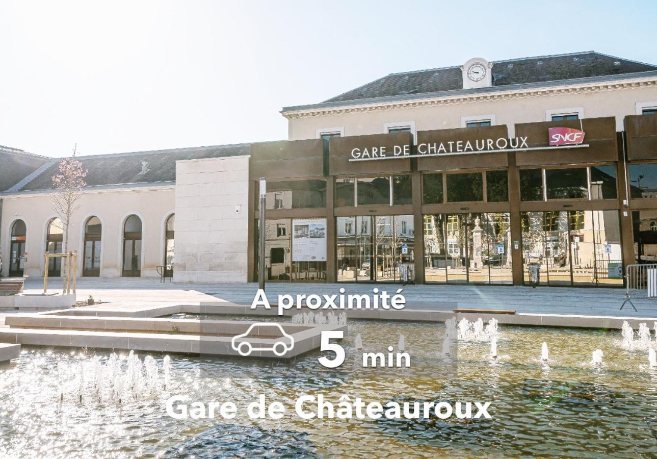 Apartmán Le Boheme ⸱ Stationnement Gratuit ⸱ Fibre Déols Exteriér fotografie